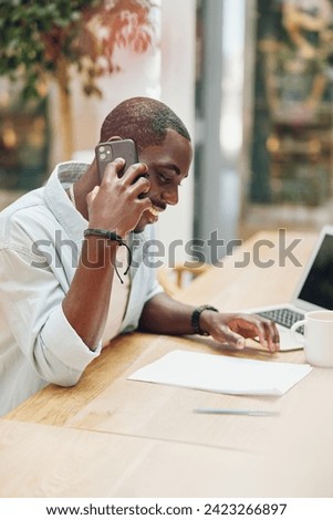 Young man computer working adult office laptop technology male business communication businessman black person