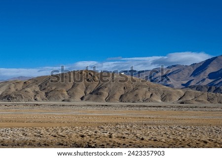 Barren Beauty from Leh in India Royalty-Free Stock Photo #2423357903