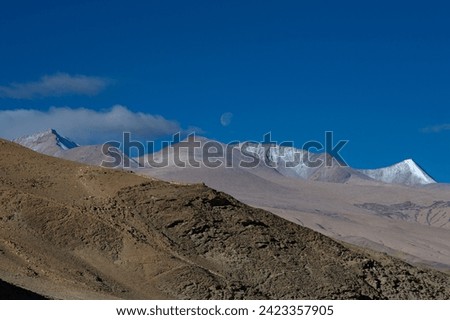 Barren Beauty from Leh in India Royalty-Free Stock Photo #2423357905