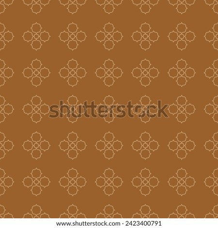 seamless abstract pattern with ornamental decorative elements for fabric home wear surface design packaging vector illustration