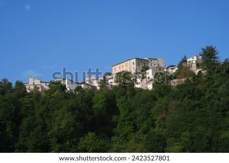 Fossalto, old village in Campobasso province, Molise, Italy