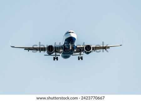 British Airways Airbus A320-251N at Belfast City Airport Royalty-Free Stock Photo #2423770667