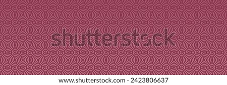 Burgundy Mandala Seamless Pattern, Dark Asian Traditional Background, Rich Vector Design with Antique Elegance Royalty-Free Stock Photo #2423806637