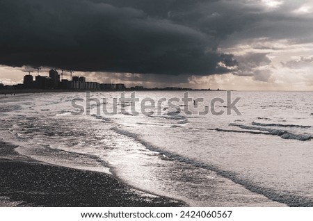Sea Storm Nord Cold Clouds Horizont