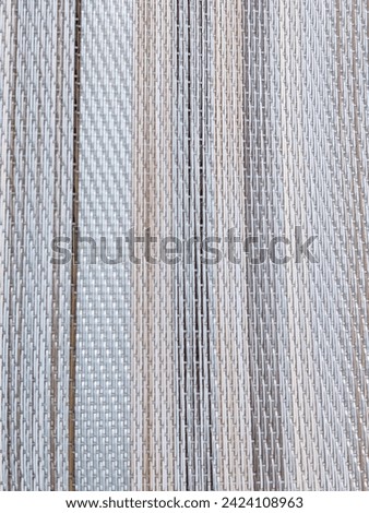 A tablecloth with a beautiful delicate pattern top view