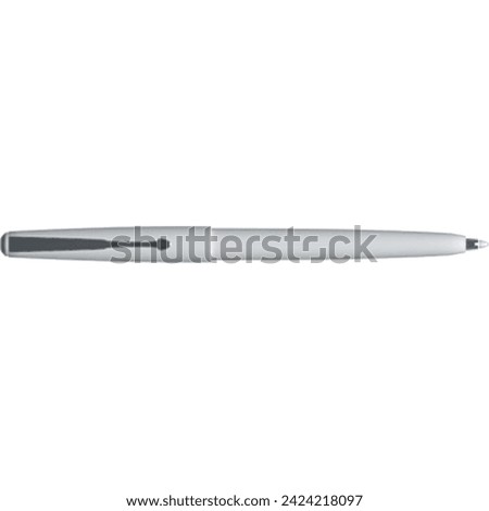Various simple creative pen isolated on plain background , suitable for your collection elements design.