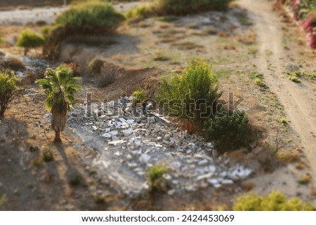 A different ruin's perspective photograph  Royalty-Free Stock Photo #2424453069