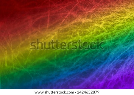 Background template abstract colorful hearts rainbow