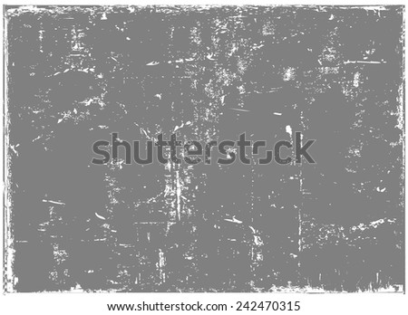 Grunge texture. Grunge background. Abstract vector template.