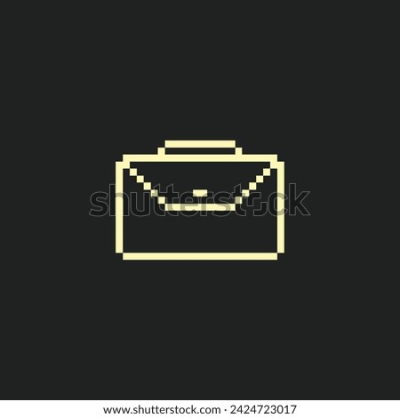 this is file icon in pixel art with white color and black background ,this item good for presentations,stickers, icons, t shirt design,game asset,logo and project.