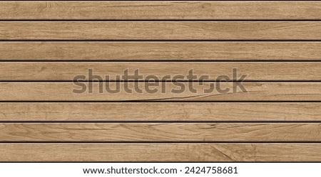 Texture of wood lath wall background. Seamless pattern of modern wall paneling wooden slats for background
