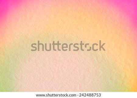 abstract pastel color tone bokeh on mulberry paper background.
