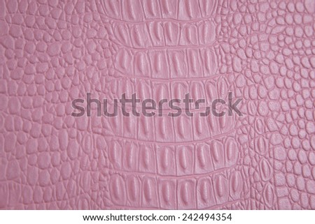 pink snake shiny Leather texture isolated in studio