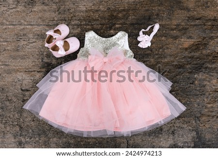 First birthday dress for a baby girl