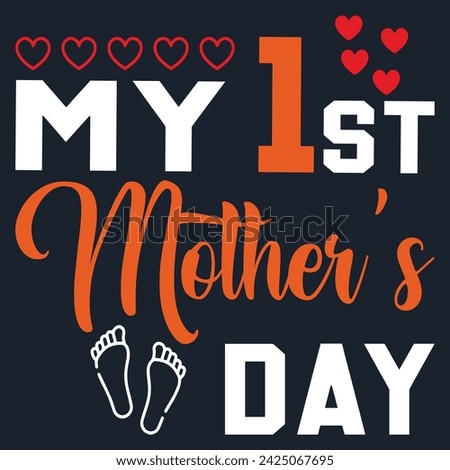 Mother’s Day Vector Design Assets for T-Shirt, Mockup, Clip Art, Sticker, Logo, and Mascot