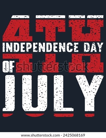 Vector Design Assets for 4th-of-July Independence Day: T-Shirt, Sticker, Clip Art, Mockup, Logo, and Mascot