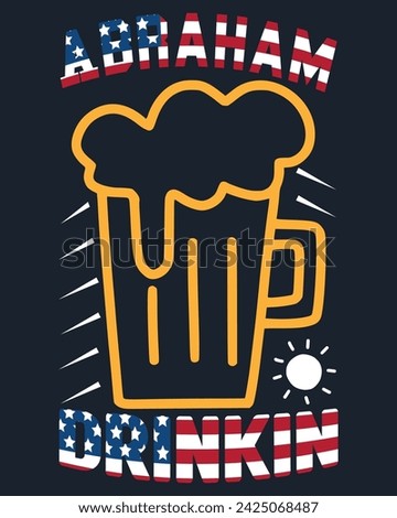Independence Day Vector Artwork for T-Shirt, Sticker, Clip Art, Mockup, Logo, and Mascot Designs
