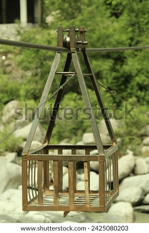 River crossing machine for people whose live another mountain.
Picture click in Himachal Pradesh India 