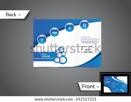 abstract icon Brochure