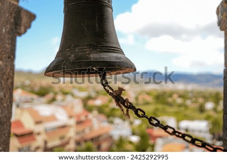 Bell tower of the Church of Conception, San Cristobal de La Laguna, Santa Cruz de Tenerife, Spain
 Royalty-Free Stock Photo #2425292995