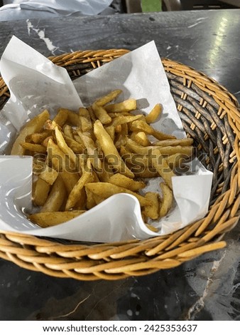 French fries With special taste. If you want this tasty fries contact me. you can make your display picture as well.
