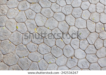 Background of stone tiles.