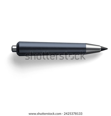 Wooden ordinary pencil isolated on plain background, fit for stationey concept.