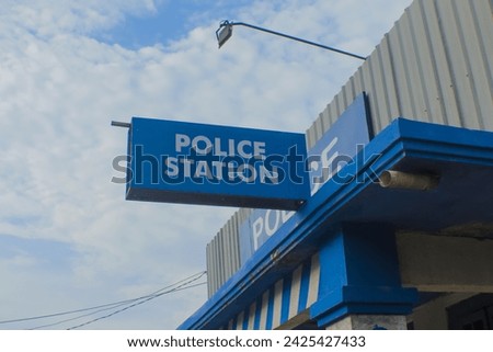THE PLAQUE SAYS POLICE STATION