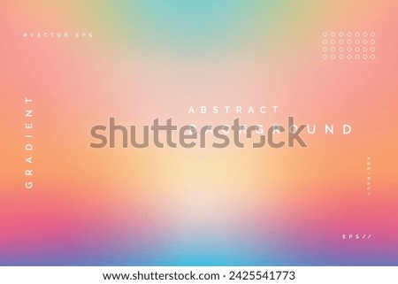 Abstract Vector Summer Ombre Background 3