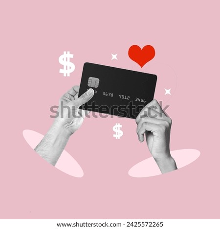 Couple, credit card, sharing card, Spending together, debit card, boyfriend expenses, husband expenses, personal finances, man and woman hand, money, banking service, Couples, Two people, Money, Share