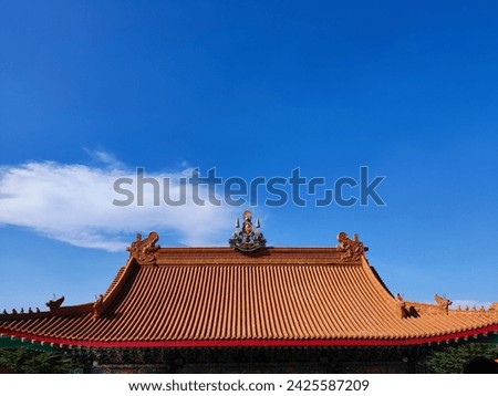 general picture, from the Chinese temple, located in Thailand