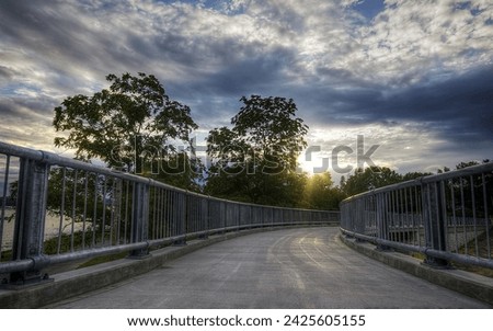 background 4k photography image for sky and road and tree