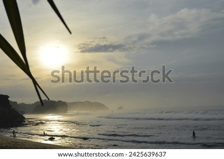 Sunrise at Southeast Asia Beach 