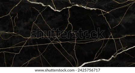 Black Marble Texture, Golden Veins, High Gloss Marble For Abstract Interior Home Decoration And Ceramic Wall Tiles And Floor Tiles Surface, Slab Tile for floor.