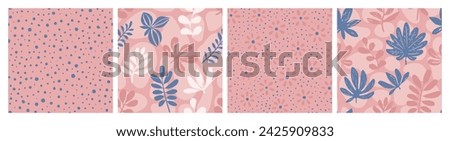 Pink Seamless Creative Tree Element Texture. Dark Repetitive Contemporary Blossom Invitation, Seamless Vector. Colorful Seamless Decoration Beautiful Artwork Backdrop. 