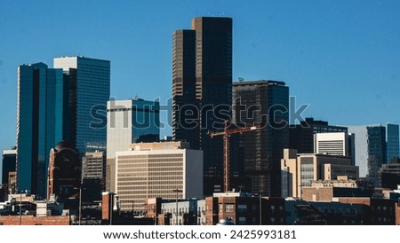 Downtown Denver Colorado Buildings and city