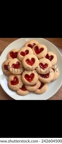 Love Heart Cookies swfitie flower shop