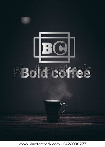 coffee shop logo design , coffee shop minimal Logo , coffee shop logo , coffee shop symbol  Royalty-Free Stock Photo #2426088977