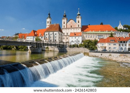 Steyr, Austria, Steyr and Enns rivers	 Royalty-Free Stock Photo #2426142803