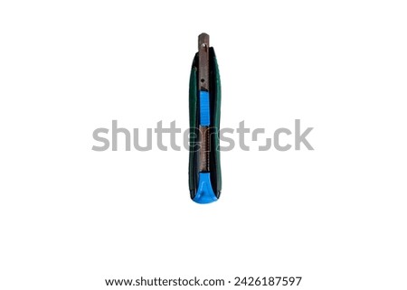 Stylus on neutral background. cutting concept. Craft concept.