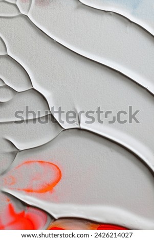 Abstract gradient background of red and white colors.