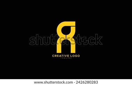 RK RX Abstract initial monogram letter alphabet logo design