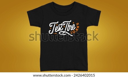 T- Shirt Design text the logo Best HD Quality Print Design Use for You