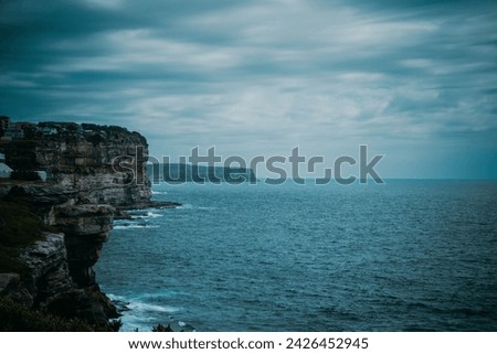 Diamond Bay Cliffwalk,  Australia,  sea, kayak,  cliff,  beautiful  Royalty-Free Stock Photo #2426452945