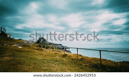 Diamond Bay Cliffwalk,  Australia,  sea, kayak,  cliff,  beautiful  Royalty-Free Stock Photo #2426452953