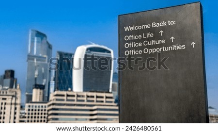 Working future choices in the City of London
