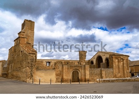 Church of Santa Maria la Antigua (12th century). Villalpando, Zamora, Spain. Royalty-Free Stock Photo #2426523069