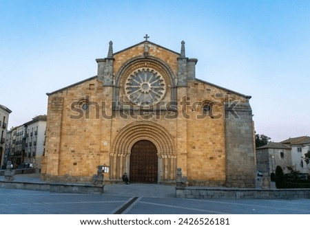 Church of San Pedro Apostol (12th-13th centuries). Avila, Castile and Leon, Spain. Royalty-Free Stock Photo #2426526181