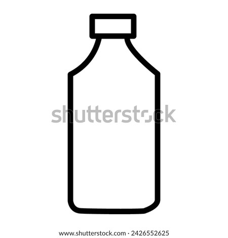 Bottle icon vector illustration. bottle sign and symbol. Eps file 292.