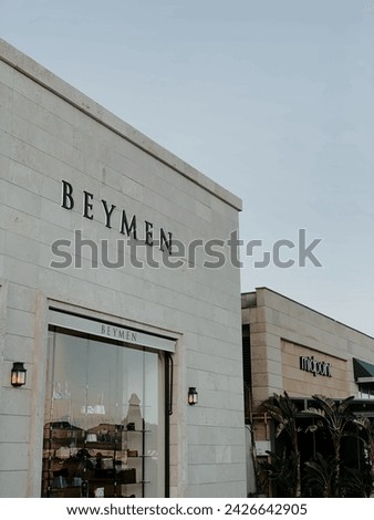 "This is a high-quality clothing store  (beymen)